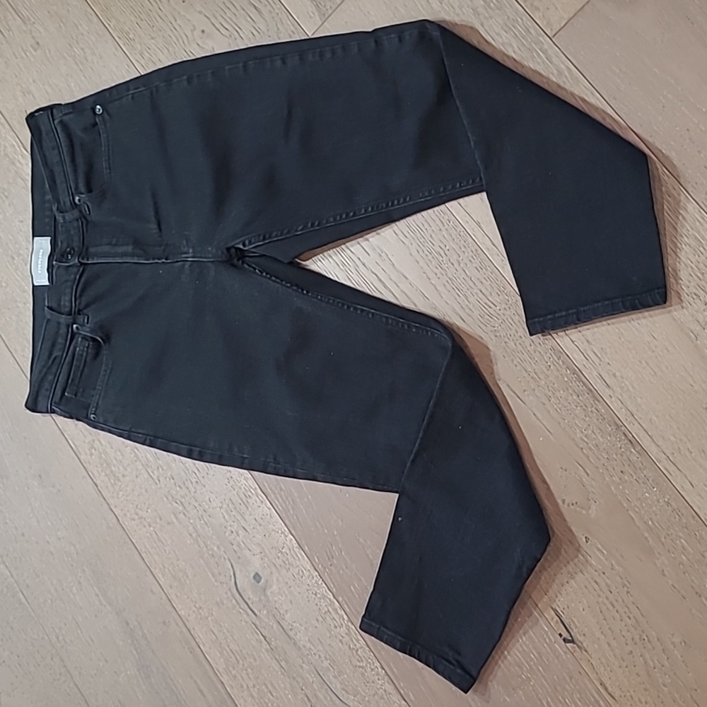 EUC Everlane Jeans Women's sz 30 Ankle Black Mid Rise Denim Jeans
